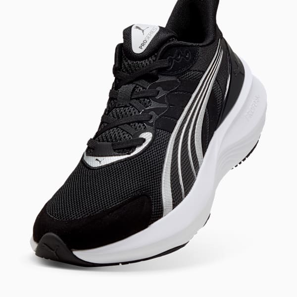 Zapatillas de running Pulse Pro, PUMA Black-PUMA White-PUMA Silver, large-ARG