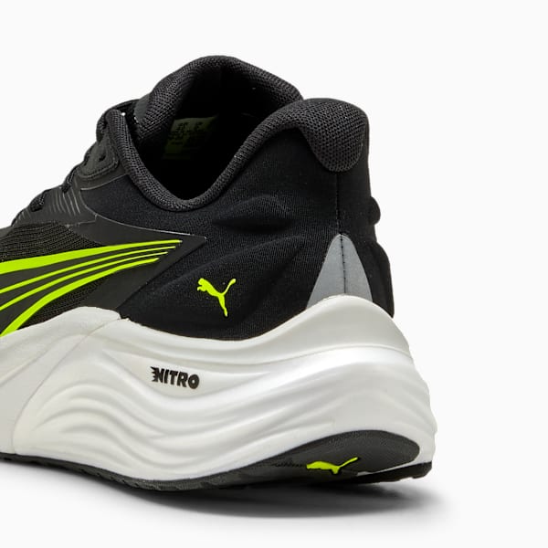 Tenis de running Electrify NITRO™ 4 para hombre, PUMA Black-Yellow Alert-Feather Gray, large-MEX