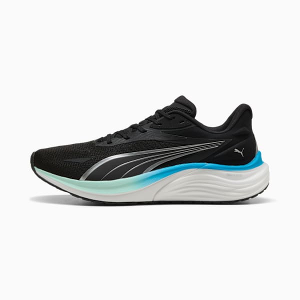 Electrify NITRO™ 4 Running Shoes Men, PUMA Black-Mint Melt-Speed Blue, large-ZAF