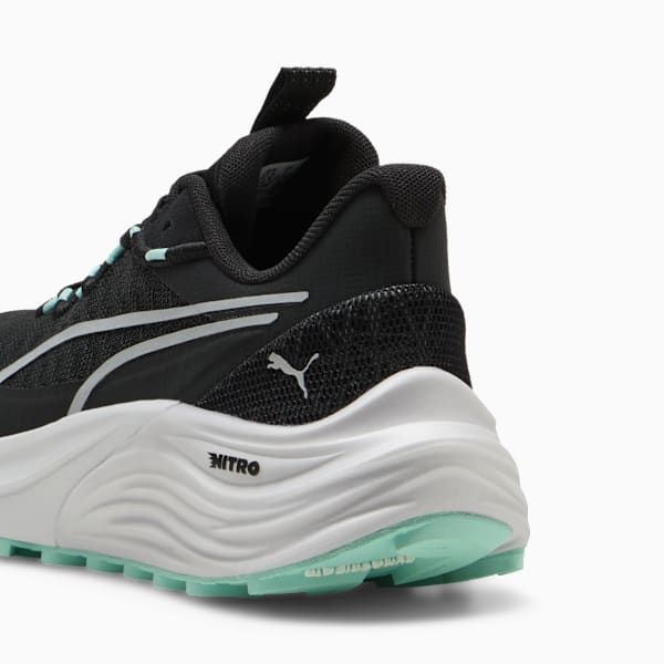 Electrify NITRO™ 4 Trail Running Shoes Women, PUMA Black-Mint Melt-Feather Gray, large-ZAF