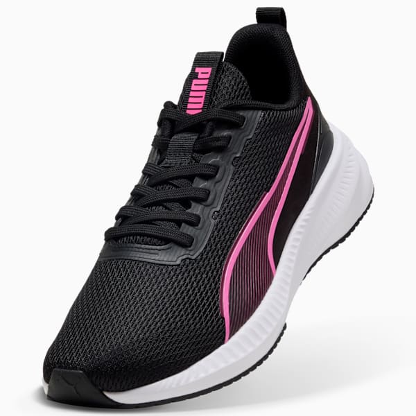 Flyer Lite 3 Running Shoes, PUMA Black-Pink Pixel, large-ZAF