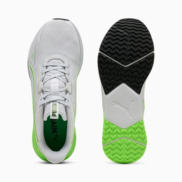 Tenis de entrenamiento Disperse XT 4, PUMA White-PUMA Black-Green Glare, large-MEX