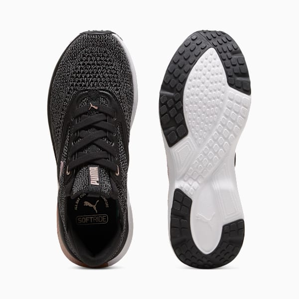 Zapatillas Softride Mayve, PUMA Black-Cool Dark Gray-Rose Gold, large-ARG