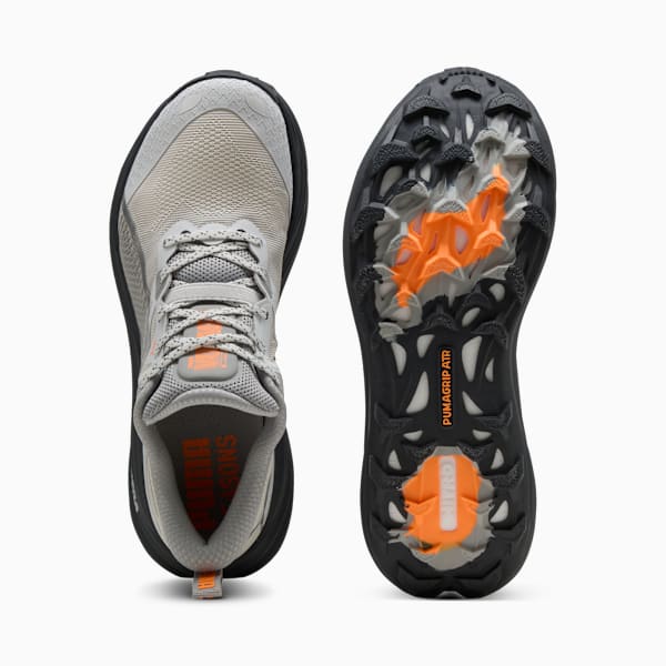 Voyage NITRO™ 4 Running Shoes Men, Feather Gray-Dusky Gray-Heat Fire, large-MEX