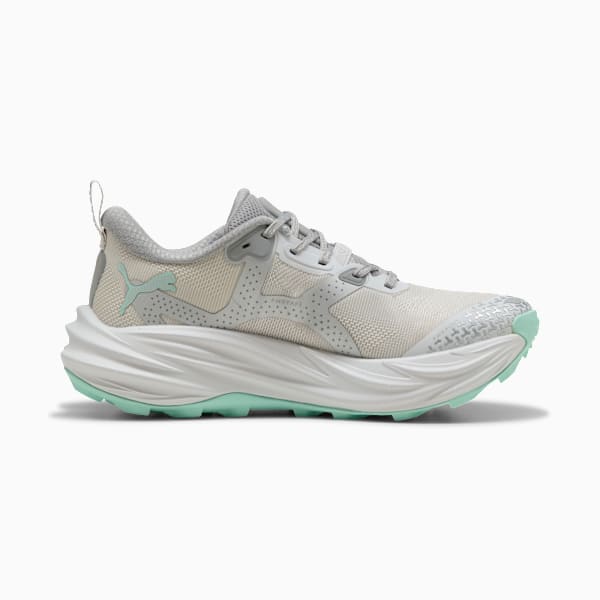 Voyage NITRO™ 4 Running Shoes Women, Feather Gray-Mint Melt-PUMA Silver, large-MEX