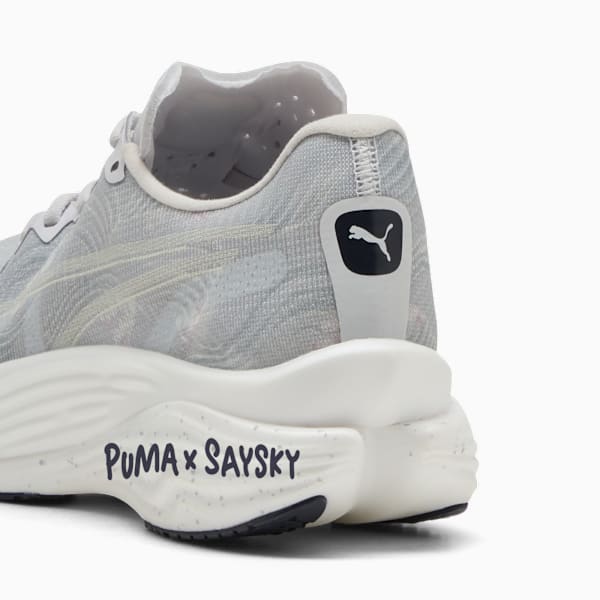 Tenis Deviate NITRO™ Elite 3 PUMA x SAYSKY para mujer, Cool Light Gray-New Navy, large-MEX