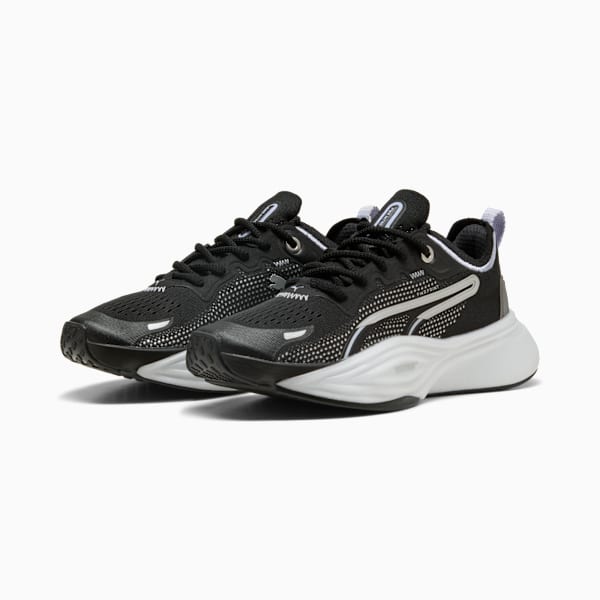 Tenis mujer training PWR NITRO SQD, PUMA Black-Cool Weather, large-MEX