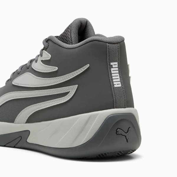 Tênis de Basquete Court Pro Nubuck Unissex, Cinza, large-BRA