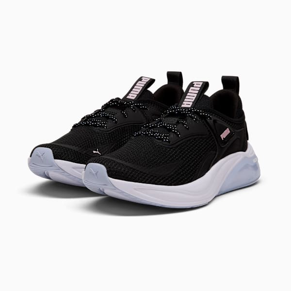 Cell Thrill Running Shoes Women, PUMA Black-Rose Mauve, large-MEX