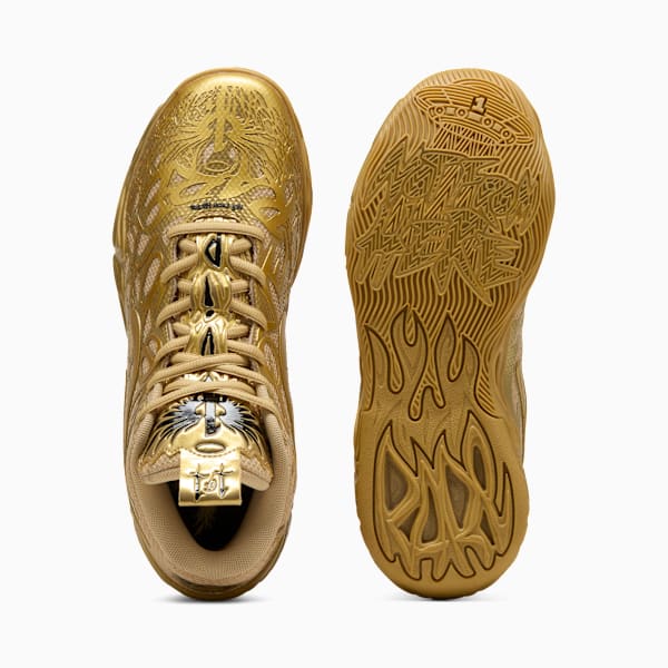 Tenis de básquet MB.04 Golden Child, PUMA Gold-Matte Puma Gold-PUMA Black, large-MEX
