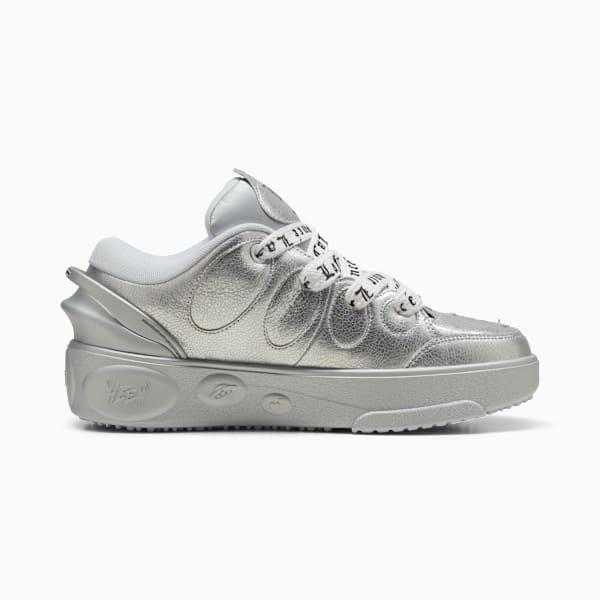 Tenis PUMA HOOPS x LAFRANCÉ Chrome, Silver Mist-Puma Silver-PUMA Black, large-MEX