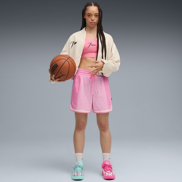 Stewie 4 Timeless Basketball Shoes Women, Electric Peppermint-Ravish, large-MEX