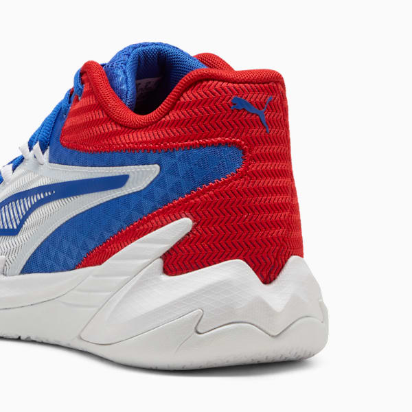 Tenis de básquet The Dagger, PUMA White-Mountain Blue-For All Time Red, large-MEX