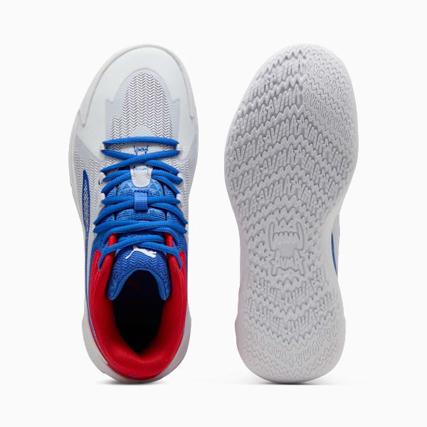 Tenis de básquet The Dagger, PUMA White-Mountain Blue-For All Time Red, large-MEX