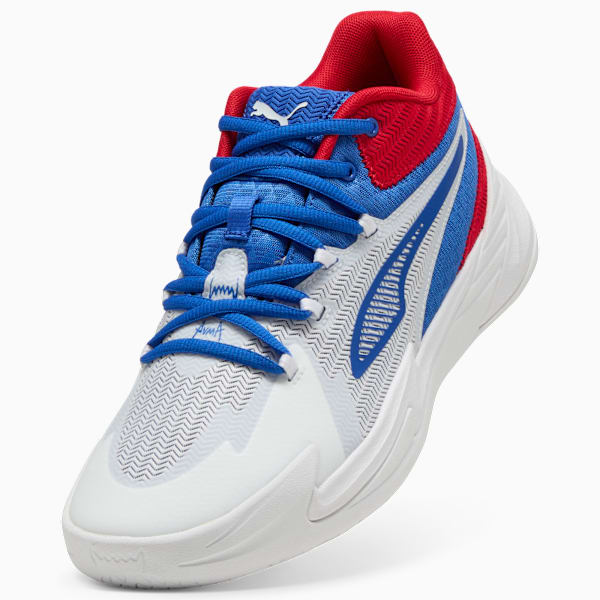 Tenis de básquet The Dagger, PUMA White-Mountain Blue-For All Time Red, large-MEX