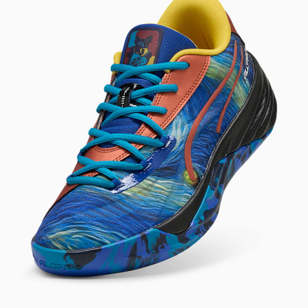 Tenis de básquet All-Pro NITRO™ Squared Dylan Exhibit, Vivid Blue-Tropical Blue, large-MEX