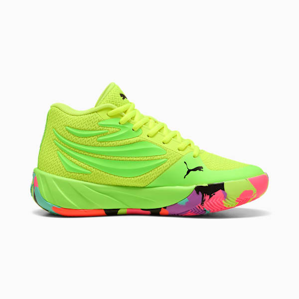 Zapatillas Basketball Court Pro Marble, Yellow Alert-Green Glare, large-ARG