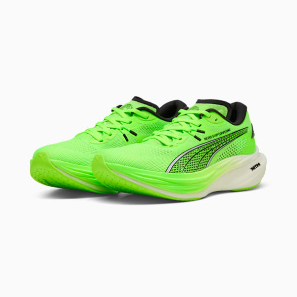 Tenis PUMA x HYROX Deviate NITRO™ Elite 3 para hombre, Green Glare-PUMA Black, large-MEX