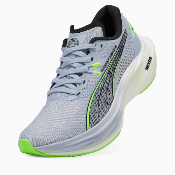Tenis de running PUMA x HYROX Deviate NITRO™ 3 para mujer, Cool Weather-Green Glare, large-MEX