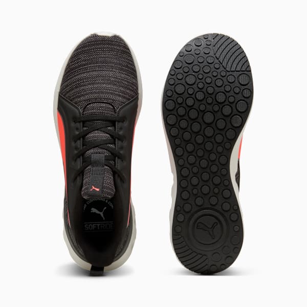 Zapatillas Sofrtide Carson Knit, PUMA Black-Cool Dark Gray-Glowing Red, large-ARG
