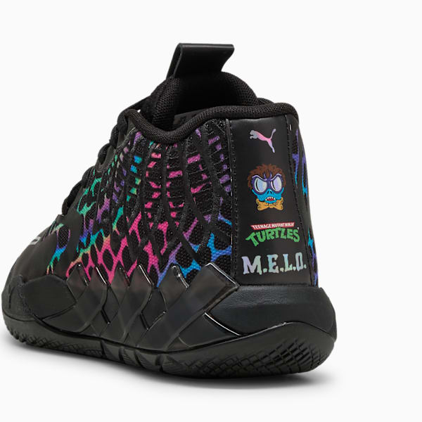 Tenis PUMA HOOPS x TORTUGAS NINJA MB.01 Baxter, PUMA Black-PUMA Red, large-MEX