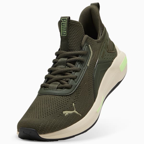 Softride Enzo 5 Hype Sneakers Unisex, Dark Olive-Loden Green-Alpine Snow, large-ZAF