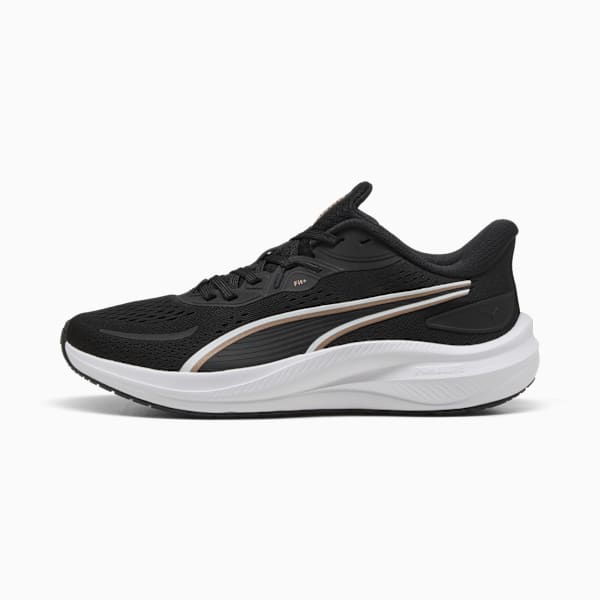 Skyrocket Lite 2 Running Shoes Unisex, PUMA Black-PUMA Gold, large-ZAF