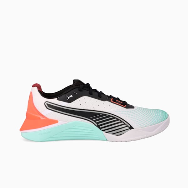 Fuse 4.0 Sneakers Unisex, PUMA White-Mint Melt-Glowing Red-PUMA Black-Ruby Shimmer, large-ZAF