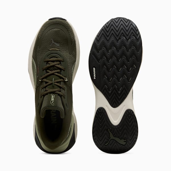 Zapatillas de entrenamiento PWR Hybrid, Dark Olive-Lux Army-Glowing Red-Warm White, large-ARG