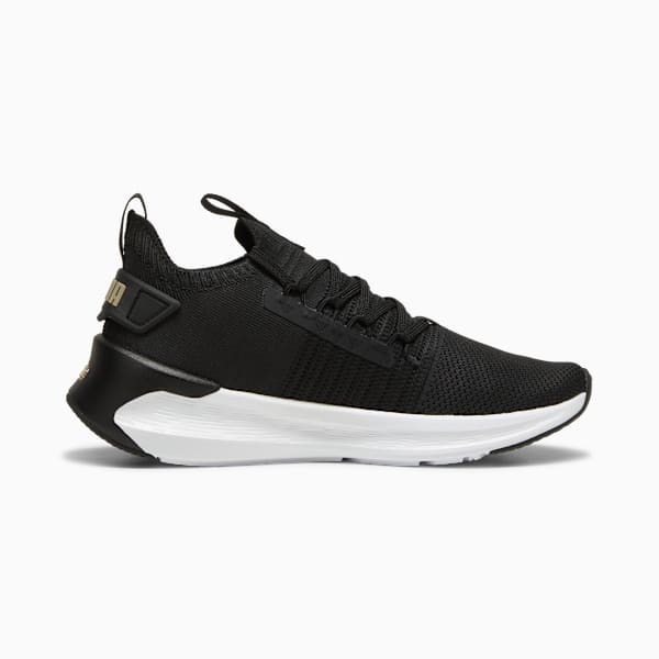 Zapatillas Softride Symmetry Fuzion para mujer., PUMA Black-PUMA Gold, large-ARG