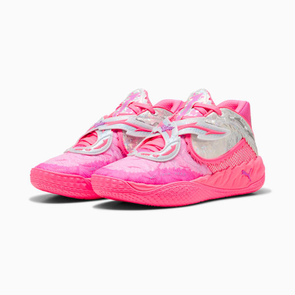 Zapatillas de básquet MB.05 World Tour unisex, Sun Struck-Pure Magenta, large-ARG