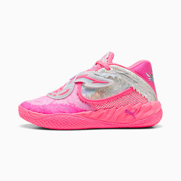 Zapatillas de básquet MB.05 World Tour unisex, Sun Struck-Pure Magenta, large-ARG