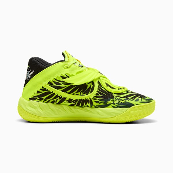 MB.05 Voltage Basketball Shoes, Yellow Alert-PUMA Black, large-MEX