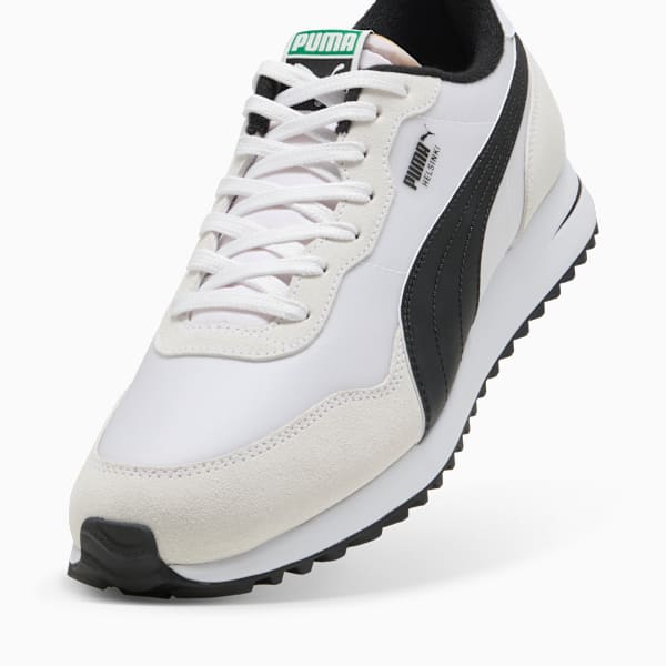 Helsinki Golf Shoes Unisex, PUMA White-PUMA Black, large-ZAF