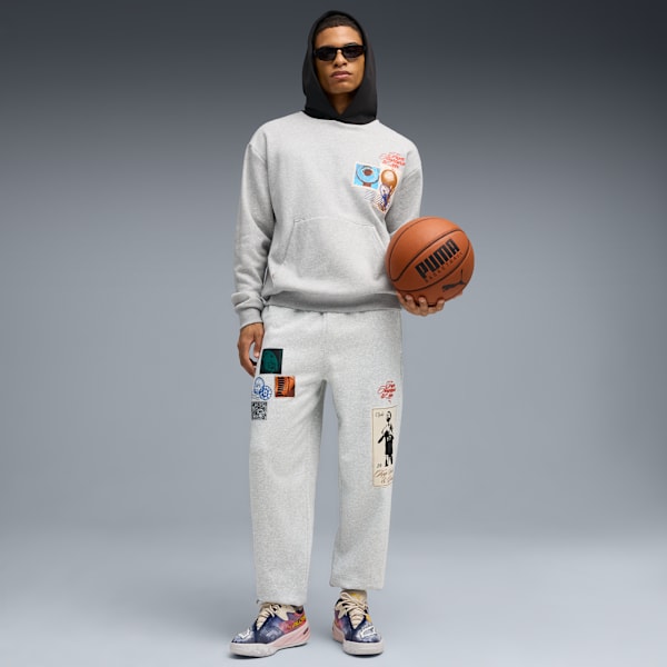 Tenis de basquetbol All-Pro NITRO™ 2 Hooptopia unisex, Persian Blue-Glowing Red, large-MEX