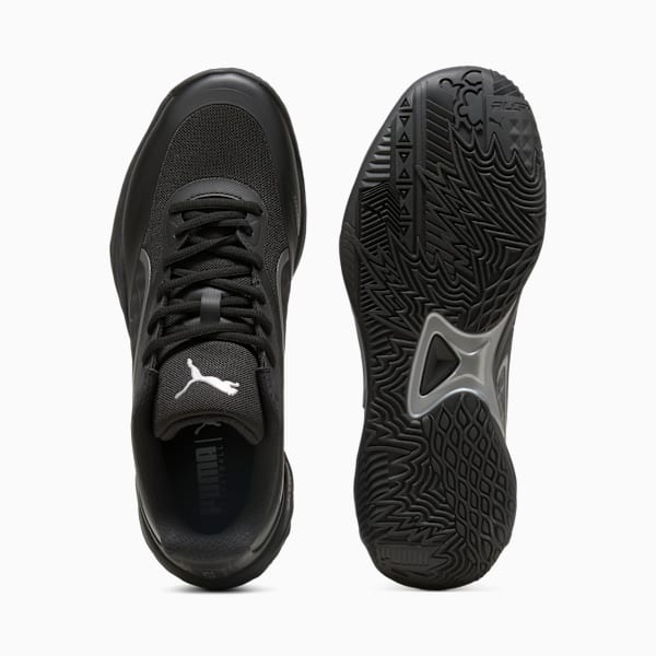 All-Pro NITRO™ SkyBreak Basketball Shoes Unisex, PUMA Black-Puma Aged Silver, large-MEX