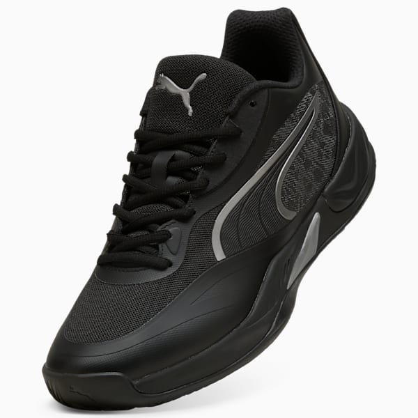 All-Pro NITRO™ SkyBreak Basketball Shoes Unisex, PUMA Black-Puma Aged Silver, large-MEX