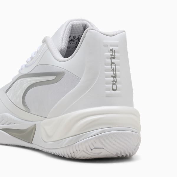 All-Pro NITRO™ SkyBreak Basketball Shoes Unisex, PUMA White-PUMA Silver-Lime Squeeze, large-MEX