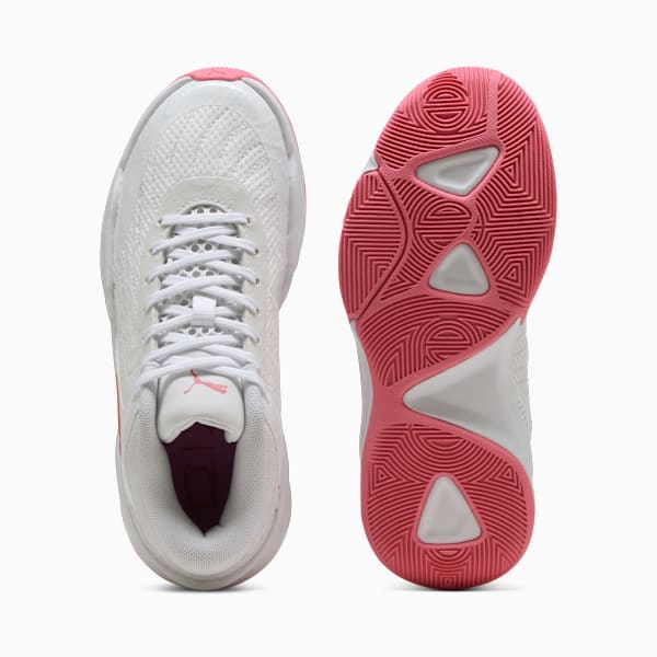Court Pro 2 Metallic Basketball Shoes Youth, Magic Rose-Pure Magenta-Iridescent, large-MEX