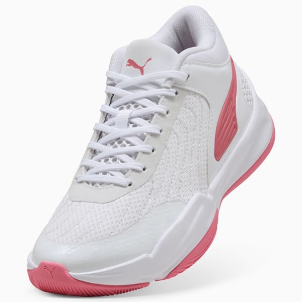 Court Pro 2 Metallic Basketball Shoes Youth, Magic Rose-Pure Magenta-Iridescent, large-MEX
