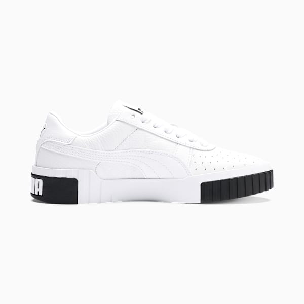 Zapatilla PUMA Cali para mujer, Puma White-Puma Black, large-ARG