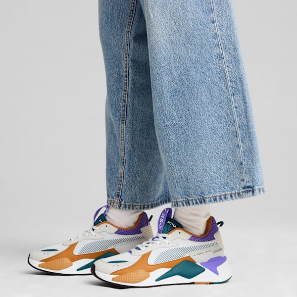 RS-X Toys Trainers, PUMA White-Dark Amethyst, large-MEX