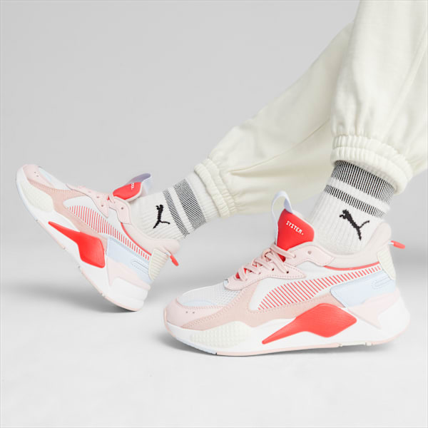 RS-X Reinvention Trainers, PUMA White-Frosty Pink, large-ZAF