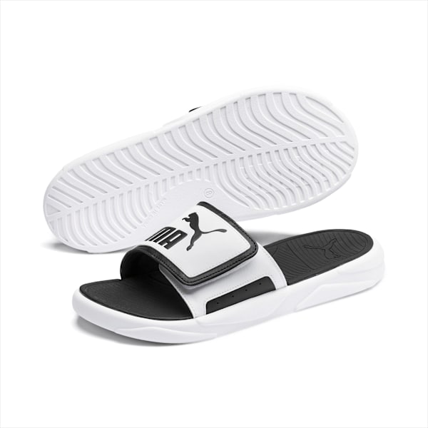 Sandalias Royalcat Comfort, Puma White-Puma Black, large-MEX
