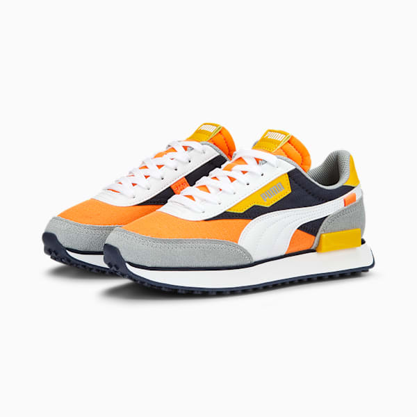 Tenis Adolescente Future Rider Play On, Ultra Orange-PUMA White, large-MEX