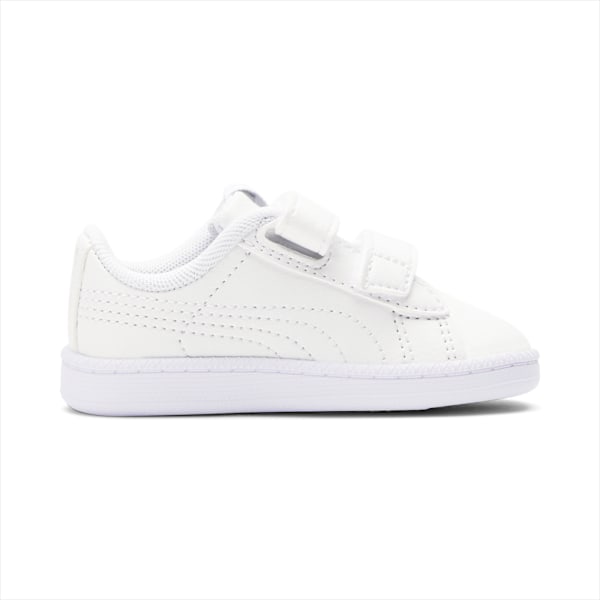 UP V Babies' Trainers, Puma White-Puma White-Gray Violet, large-MEX