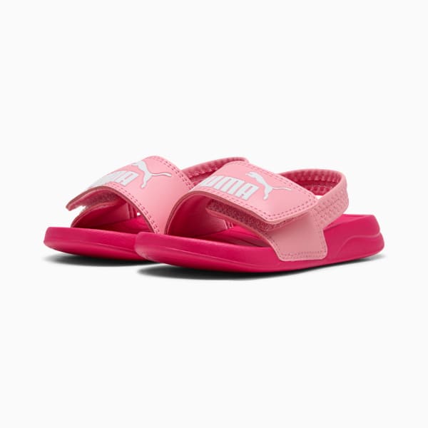 Sandalias con correa trasera Popcat 20 para bebé, Pinkscape-PUMA White-PUMA Pink, large-MEX