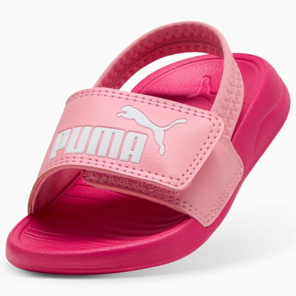 Sandalias con correa trasera Popcat 20 para bebé, Pinkscape-PUMA White-PUMA Pink, large-MEX