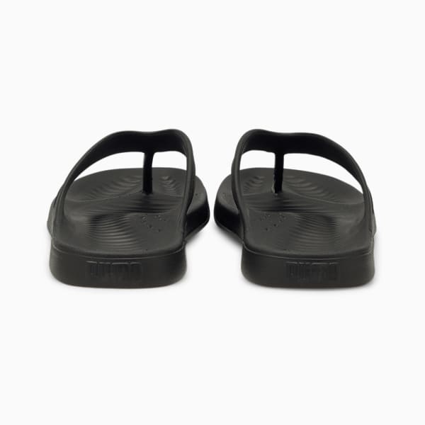 Aqua Flip Flip Flops, Puma Black-Puma White, large-MEX