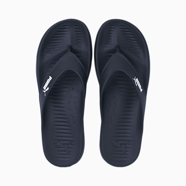 Aqua Flip Flip Flops, Peacoat-Puma White, large-MEX